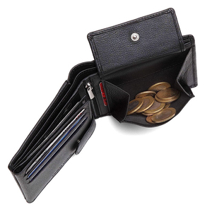 2026 New Custom Logo Genuine Cowhide Leather Personalized Young Man <b>Wallet</b> Credit Card Case Men's Leather <b>Wallet</b> Wholesale - Product Image 4