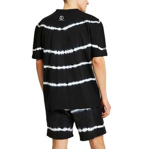 Nouveauté Ensemble été décontracté 2 pièces pour homme T-shirt et short en coton imprimé à séchage rapide personnalisés - Product Image 2