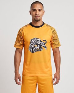 Camiseta de Fútbol Sublimada de Primera Calidad para Mujer, Color Azul Marino, Secado Rápido, Suave y Cómoda, Ropa Deportiva - Product Image 6