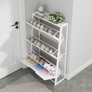 Space Saving Home Simple Shoe Rack Multi-layer Door Storage Shoe Cabinet Furniture