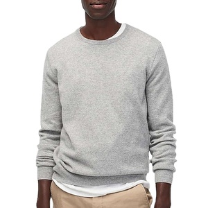 Sweat-shirt pour homme tendance, manches longues, couleur unie, décontracté, 100% coton, vente en gros, OEM, qualité exportée, logo personnalisé - Product Image 1