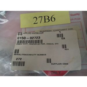 2 NOUVEAUX Câbles AMAT 0150-02723, ensemble de câbles d'alimentation CA pour chauffage - Équipements et pièces semi-conductrices d'occasion fiables à l'échelle mondiale - Product Image 3