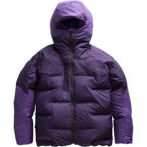 Chaqueta Acolchada Morada de Alta Calidad para Hombre, Abrigo de Invierno con Relleno Grueso, Tejido Resistente al Agua, Logotipo Personalizado OEM Disponible - Product Image 3