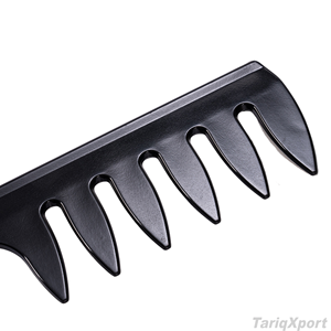 Peigne Afro à Dents Larges en PP Noir, Résistant, Coupe Précise, Massage, Écologique, pour Hommes/Femmes - Vente en Gros - Product Image 2