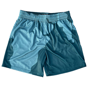 Pantalones Cortos Deportivos Transpirables de Secado Rápido para Hombre, 100% Poliéster, con Cintura Elástica, para Baloncesto, Running, Deportes al Aire Libre y Fitness - Product Image 1