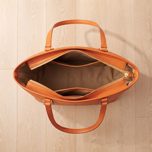 Sac à main en cuir pour femme, sac à bandoulière en cuir avec fermeture éclair, sac à main en cuir pour le bureau - Product Image 4