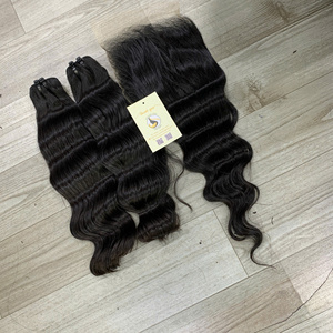 Las mejores extensiones de cabello Remy vietnamita ondulado suelto al por mayor competitivo Paquetes de ondas sueltas calientes Estilos de rizos Jerry Cabello humano teñido - Product Image 1