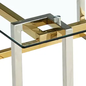 Luxury Designer Metal Coffee <b>Table</b> Living Room Interior Furniture High End Premium Metal Coffee <b>Table</b> Modern Furniture Zahid - Product Image 2