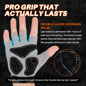 High Quality Half-Finger Polyester Gym <b>Gloves</b> for Weightlifting Workout Gym Fitness <b>Training</b> Powerlifting Wear-Resistant <b>Gloves</b> - Product Image 3