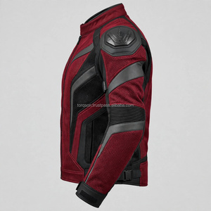 Chaqueta de malla estilo motero al por mayor con materiales de calidad, costuras reforzadas y artesanía confiable para compradores mayoristas - Product Image 3