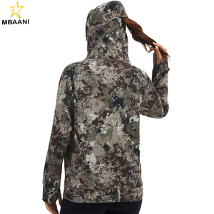 Sweat-shirt polaire pour femme avec cache-cou, résistant à l'eau, idéal pour la pêche et la randonnée - Product Image 3