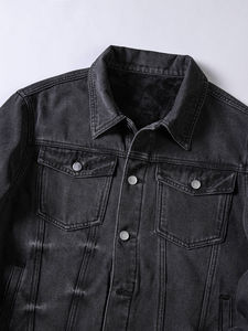 Private Label Men Winter <b>Jackets</b> Oem Service Men Jeans <b>Jackets</b> Adults Wear Men Jeans <b>Jackets</b> - Product Image 4