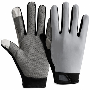 Gants de vélo unisexes à doigts entiers, antidérapants, compatibles avec les écrans tactiles, gants d'été pour le cyclisme, fermeture à scratch, gants légers - Product Image 1