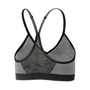 High Impact Women Seamless Racerback Sports Bra With <b>Mesh</b> Panel Hollow Out Design Breathable Yoga Workout <b>Top</b> Medium Support - Product Image 5