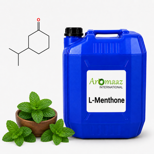 L-Menthone CAS 14073-97-3 Aromaaz International Brand Liquid Form 99.0%-99.5% Purity Industrial Grade Fragrance Chemical Raw for - Product Image 4