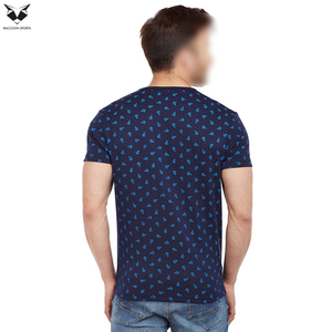 2026 New Pakistan Made High Quality Heavyweight Solid Color Street Wear Product Half Sleeves Men's 100% Cotton Knitted T-Shirts - Product Image 2