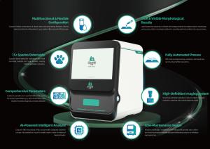 Analizador de Morfología Veterinaria <span class=keywords><strong>Serie</strong></span> AI de Awalife, AI-100VET, Sistema de Laboratorio de Diagnóstico por IA para Hematología, Orina, Heces y Fluidos Corporales - Product Image 4