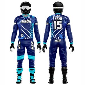 Nueva Tela Cordura Elástica de Alta Calidad con Combinación de Colores, Impresión por Sublimación, Tallas Personalizadas, Equipo de Carreras para ATV, BMX y Motocross - Product Image 1