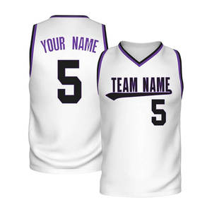 เสื้อบาสเก็ตบอล OEM ODM พิมพ์ลายแบบ Dye Sublimation คุณภาพพรีเมียม สำหรับทีมกีฬา ขายส่ง - Product Image 3