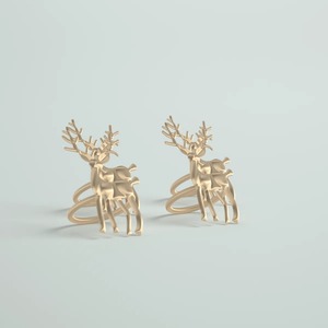 Elegante Enfriador de Vino de Mesa con Acabado de Latón, Enfriador de Bebidas Moderno con Diseño Acanalado Dorado - Product Image 4