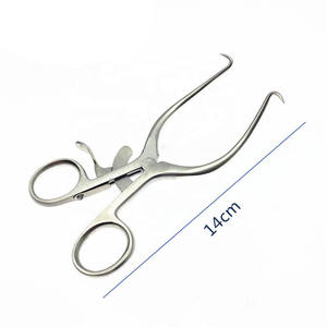 Rétracteur pédiatrique Gelpi à 2 griffes, 3,5 pouces, manuel, auto-serrant, en acier inoxydable, pointes aiguisées, poignée Holden, ensemble d'instruments chirurgicaux - Product Image 5