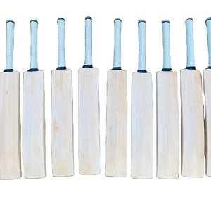 Batte de cricket durable en bois, équipement sportif pour adultes, joueurs débutants, entraînement, compétitions, jeux en plein air - Product Image 1