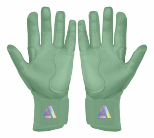 Gants de frappe en cuir Cabretta personnalisés unisexes, respirants, pour softball et baseball, avec logo professionnel. - Product Image 2