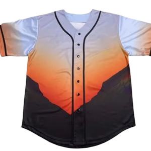 Uniforme de Béisbol y Sóftbol Unisex de Alta Calidad Personalizado con Impresión o Bordado Personalizado, Logotipo Sublimado, Jersey de Malla - Product Image 1