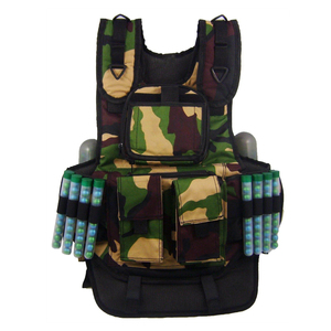 Heavy Duty Camo <b>Paintball</b> Vest 6-Pod Holder Adjustable Tactical <b>Paintball</b> Vest Custom Logo OEM Wholesale Outdoor Sports Gear - Product Image 4