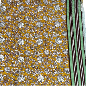 Premium 100% Cotton 300tc Floral <b>Quilt</b> Reversible Block Printed <b>Indian</b> Boho Eco-Friendly All Season Customizable Home Hotel - Product Image 5