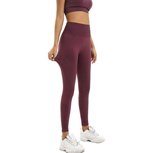 Conjunto de Ropa de Yoga para Mujer, Leggings de Cintura Media, Sujetador Deportivo a Juego, Diseño a Cuadros, Cintura Elástica, Secado Rápido, para Gimnasio y Fitness - Product Image 1