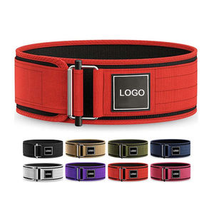 Cinturón de Levantamiento de Pesas 100% Nailon Personalizado con Cierre Automático, Accesorio de Gimnasio para Soporte Lumbar en Ejercicios de Levantamiento de Pesas - Product Image 2