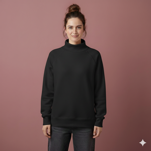Suéter de Cuello Alto Reversible para Mujer, Sudadera de Manga Larga con Cuello Alto, Diseño Duradero y Elegante - Product Image 6