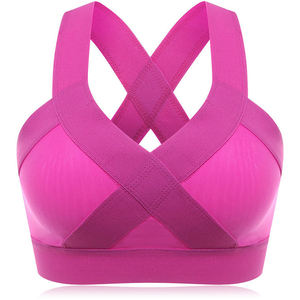 สปอร์ตบราสำหรับออกกำลังกาย ฟิตเนส โยคะ คุณภาพดีที่สุด ออกแบบเฉพาะสำหรับผู้หญิง รองรับน้ำหนักได้ดี แห้งเร็ว ระบายอากาศได้ดี ผลิตจากผ้าสแปนเด็กซ์และไนลอน - Product Image 1