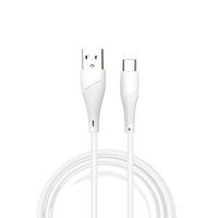 Câble de charge rapide 3ft PVC 4 cœurs 2.4A Android/iOS Micro/Type-C, conducteur en cuivre pur, transfert de données durable, garantie 12 mois