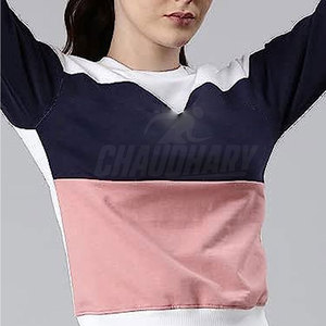 Sweat-shirts pour femmes respirants fabriqués au Pakistan, nouveau stock, logo imprimé personnalisé, sweat-shirts décontractés pour femmes - Product Image 4