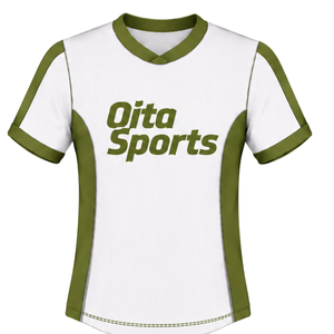 Conjunto de Camiseta y Pantalones Cortos de Rugby Verde Oliva, Cuello en V, Uniforme de Equipo Personalizado, Transpirable, para Entrenamiento Deportivo - Product Image 3