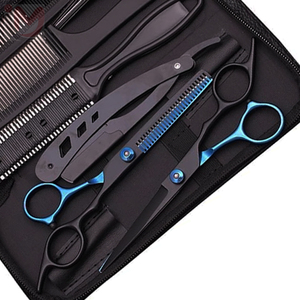 Professional Hair Styling Tools <b>Set</b> with Stainless Steel Shears Combs and Accessories for <b>Barber</b> Salon Use - Product Image 4