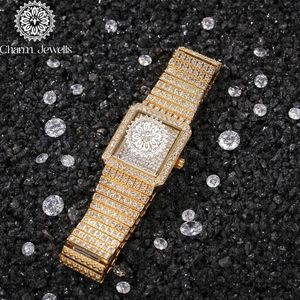 Reloj de Lujo Vintage para Hombre Charm_Jewells, Caja de Acero Inoxidable de 40 mm, Movimiento Mecánico Analógico, Cronógrafo, Detalles de Diamantes, Cristal - Product Image 6