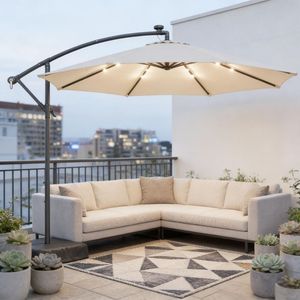 Ombrellone Solare da Esterno con Telo di Copertura per Spazi Esterni - Product Image 4
