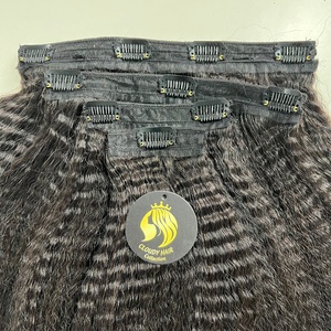 Best Selling Top Quality Vietnamese Natural Virgin <b>Clips</b> In Hair Extensions - Product Image 2