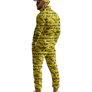 Ensemble de vêtements pour homme, streetwear décontracté, tenue en deux pièces, veste et pantalon athlétiques légers et confortables, style moderne haut de gamme - Product Image 4
