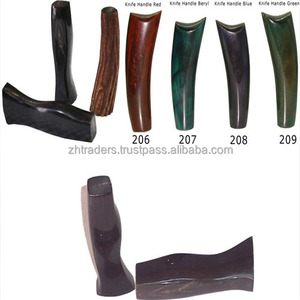 Plaque en corne de buffle noire de qualité supérieure avec grain naturel, imperméable, pour manches de couteaux, polie pour un usage artisanal de luxe - Product Image 2