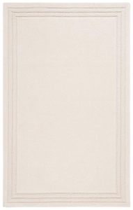 Tapis en laine tissé à la main de qualité supérieure, couleur blanc ivoire, moderne, antidérapant, adapté aux animaux domestiques, à poils longs, pour salon, chambre, décoration intérieure, Nouvel An - Product Image 3