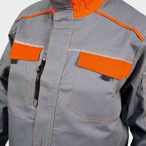 Vestes de sécurité haute visibilité à col montant et fermeture éclair, personnalisables OEM/ODM avec logo, conformes ANSI Classe 3, en promotion - Product Image 6
