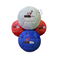 Balle de Boccia en Cuir Artificiel Blanc Cousue à la Main de Qualité Supérieure 278g pour Joueurs Paralympiques Intérieurs Sports Lvi B-1031 Personnalisée