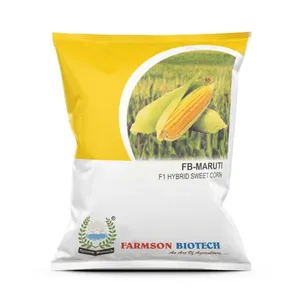 Semillas de Maíz Híbrido FB-Maruti F1 de Farmson, Maíz <span class=keywords><strong>Blanco</strong></span> Orgánico de Alto Rendimiento para Alimentación Animal, para Todas las Estaciones - Product Image 1