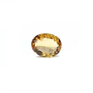3 Carat Golden Citrine Loose Gemstone Pear Cut IGI Certified for Fine Jewelry - Product Image 1