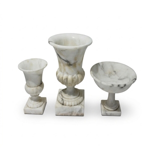 Jarrón de Suelo de Ónix Verde Estilo Moderno Contemporáneo WP00161, Jarrón de Piedra de Ónix Verde para Decoración del Hogar y Bodas, Diseño de Interiores - Product Image 3