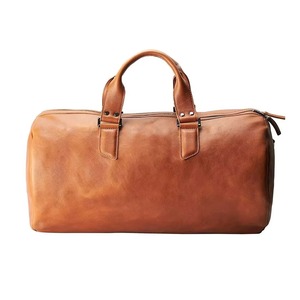 Bolsa de Lona de Cuero con Logotipo Personalizado, Cierre de Cremallera, Impermeable, Resistente, para Viajes, Fin de Semana, Gimnasio, con Múltiples Bolsillos - Product Image 5